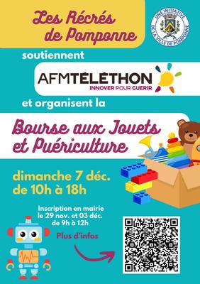 Téléthon - bourse aux jouets