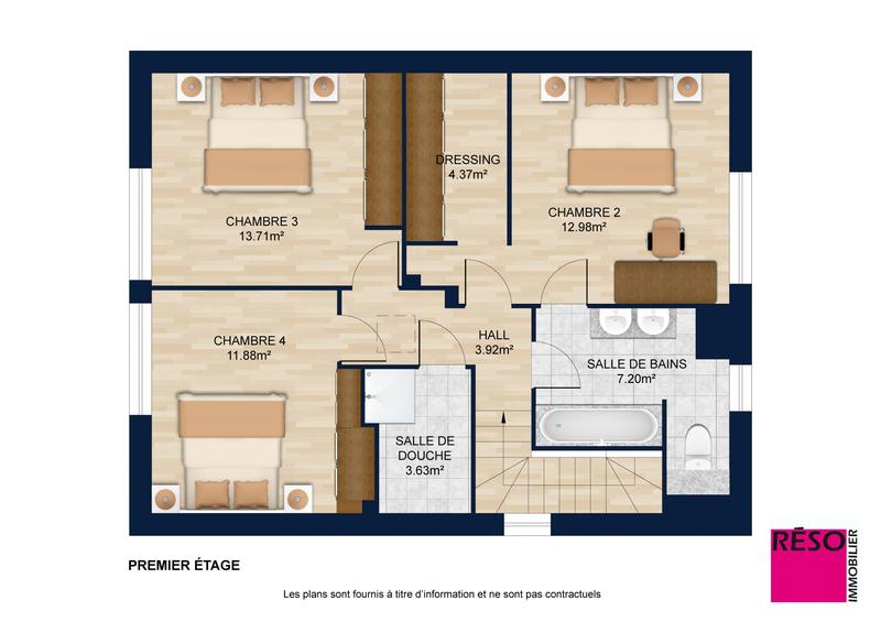 Maison - 145 m² - 6 pièces