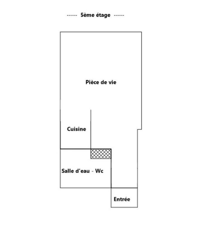 Appartement - 27 m² - 1 pièce