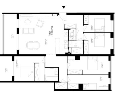Appartement - 122 m² - 6 pièces