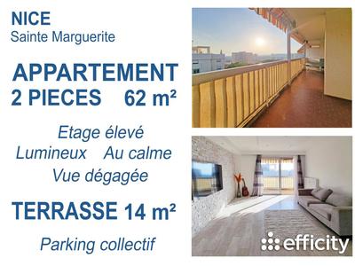 Appartement - 62 m² - 2 pièces