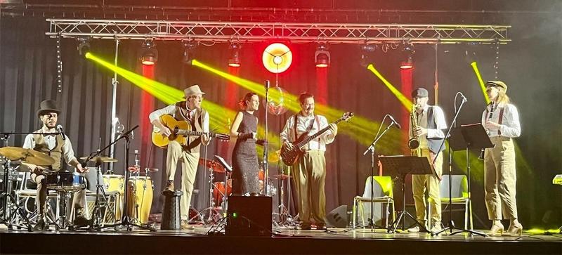 Mellow Swing en concert à l'Escalier