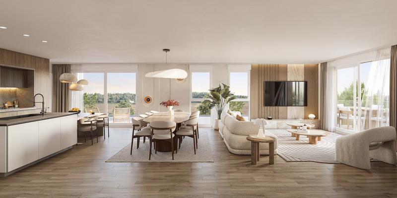 Appartement - 89 m² - 4 pièces