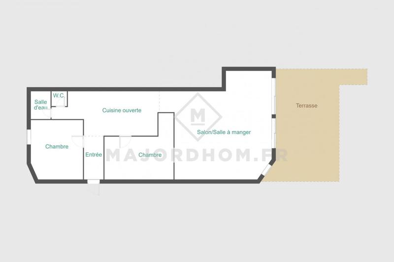 Appartement - 83 m² - 3 pièces