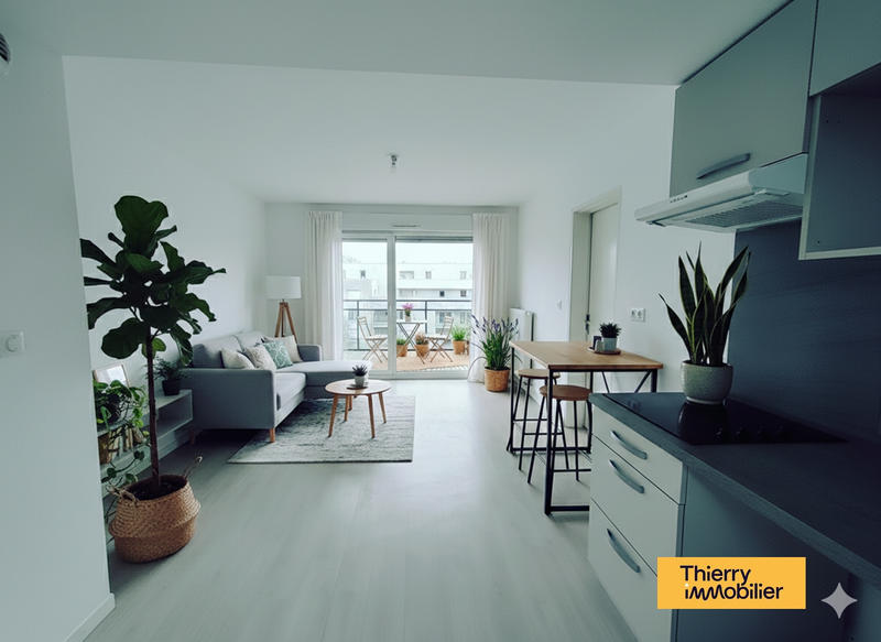 Appartement - 59 m² - 3 pièces