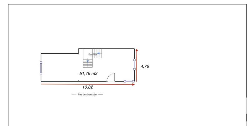 Maison - 95 m² - 3 pièces