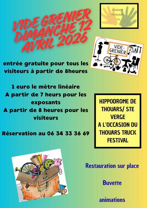 Thouars truck festival - vide grenier