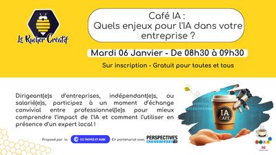 Café Ia : Quels enjeux pour l'Ia dans votre entreprise ?