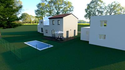 Maison - 90 m² - 5 pièces