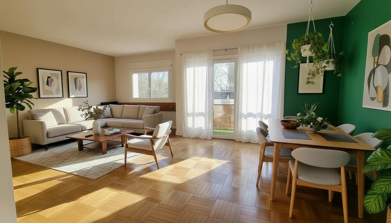 Appartement - 98 m² - 4 pièces