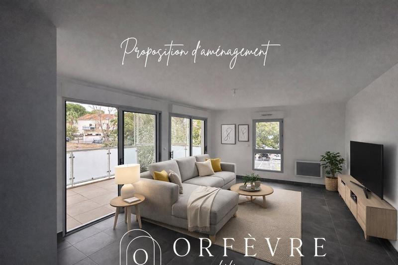 Appartement - 65 m² - 3 pièces