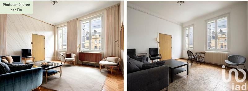 Appartement - 91 m² - 6 pièces