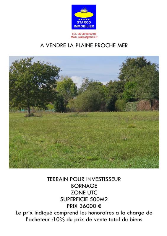 Terrain - 500 m²
