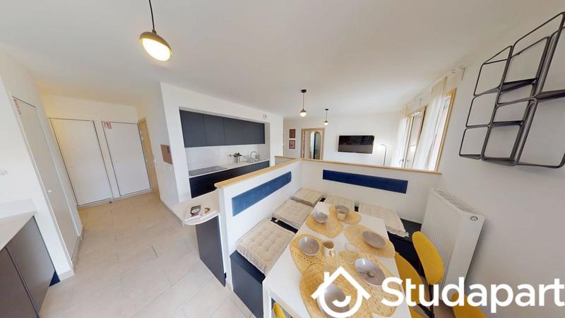 Chambre - 16 m² - 1 pièce