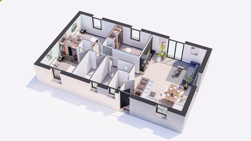 Maison - 78 m² - 5 pièces