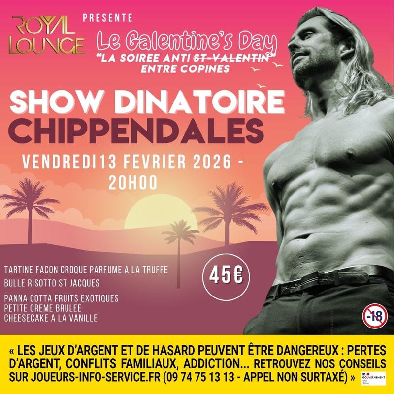 Show Dinatoire Chippendales