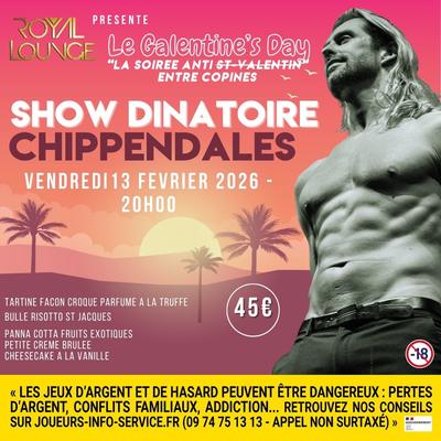 Show Dinatoire Chippendales