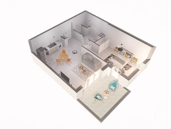 Appartement - 43 m² - 2 pièces