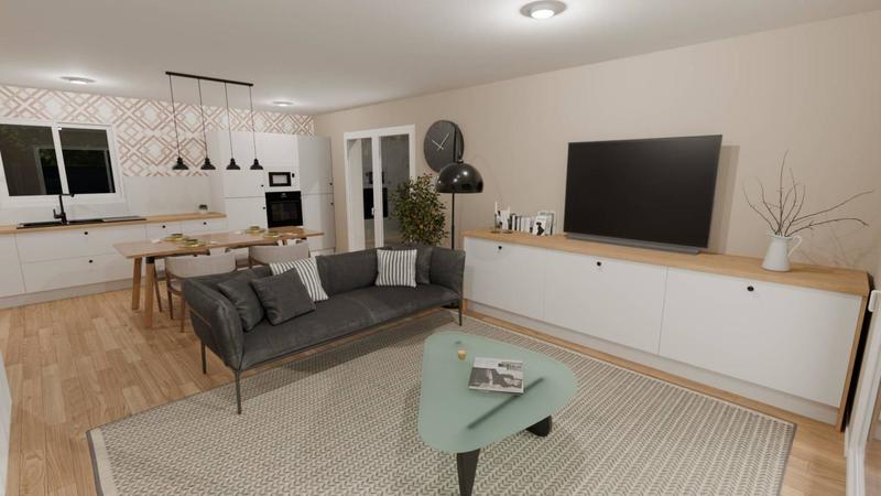 Maison - 98 m² - 4 pièces