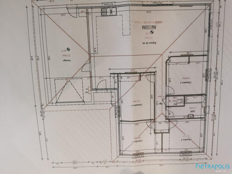 Maison - 102 m² - 6 pièces