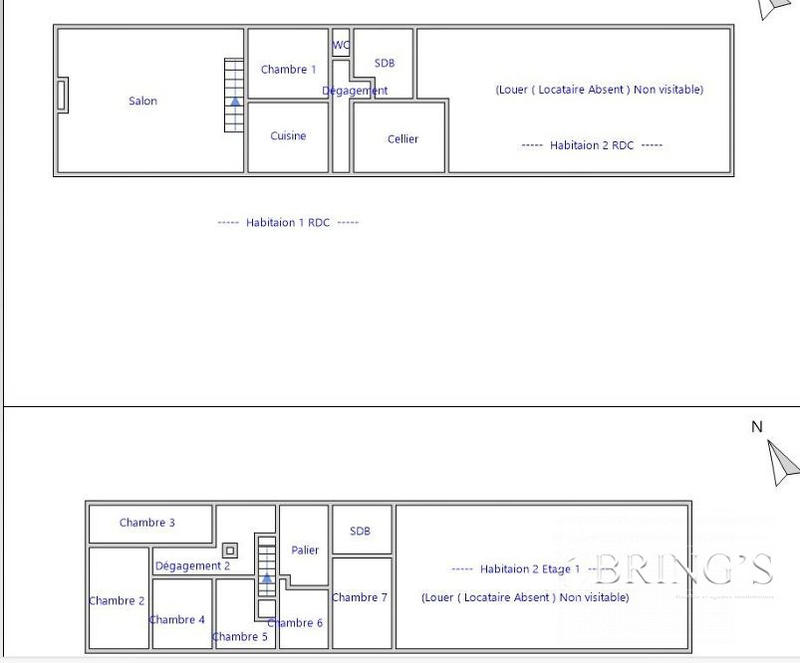 Maison - 203 m² - 11 pièces