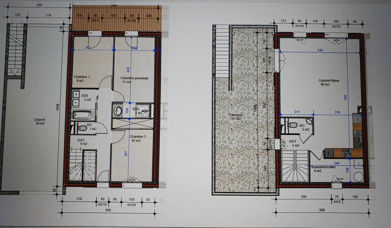Villa - 91 m² - 3 pièces