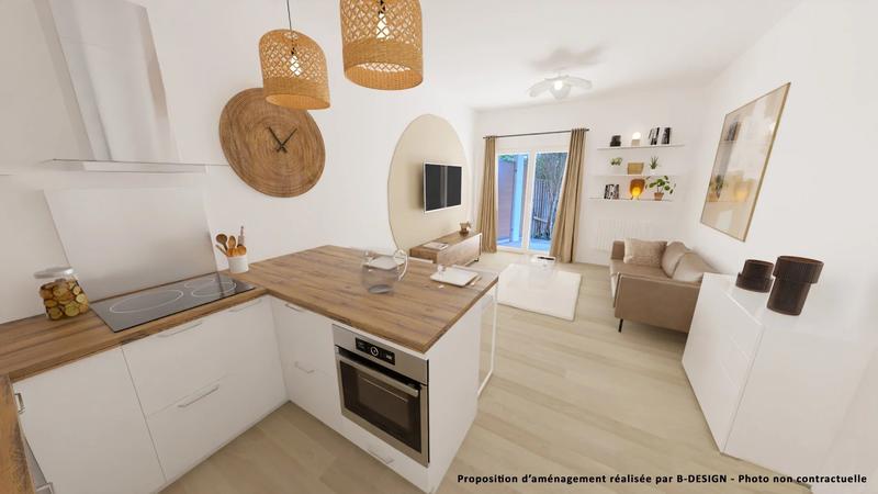 Appartement - 58 m² - 3 pièces