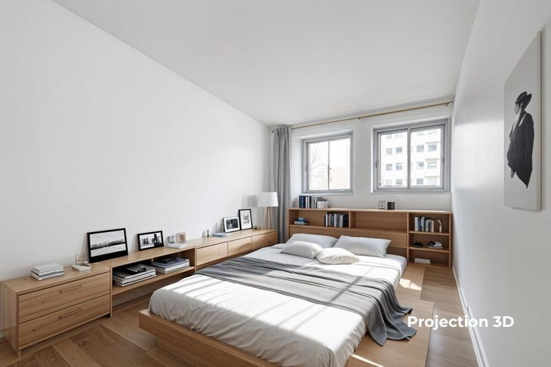 Appartement - 104 m² - 5 pièces