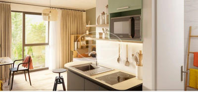 Appartement - 18 m² - 1 pièce