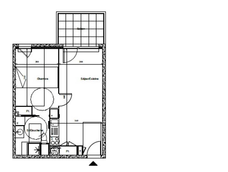 Appartement - 39 m² - 2 pièces