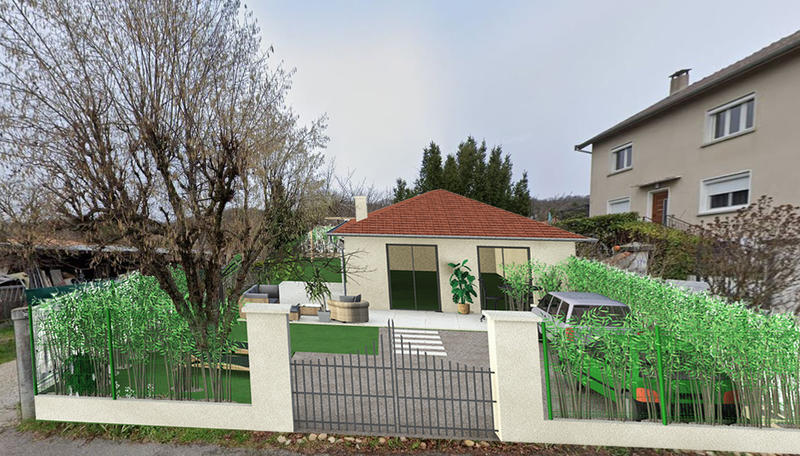 Terrain constructible - 460 m²