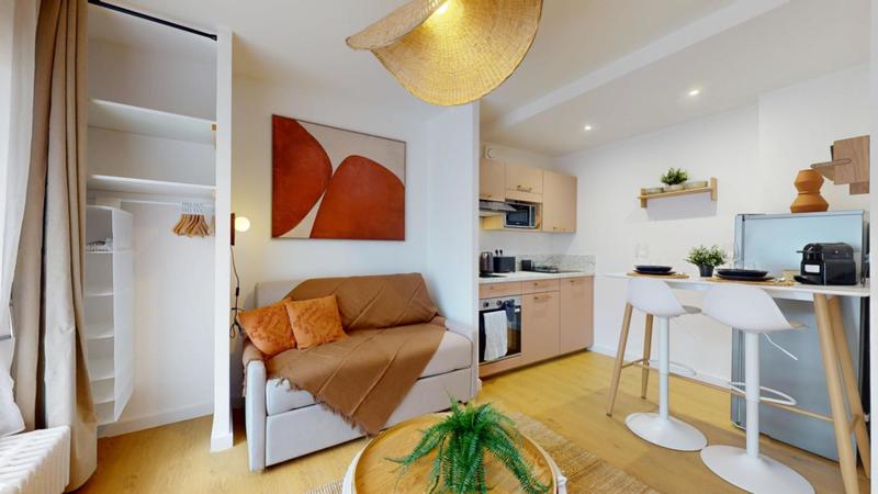 Studio - 23 m² - 2 pièces