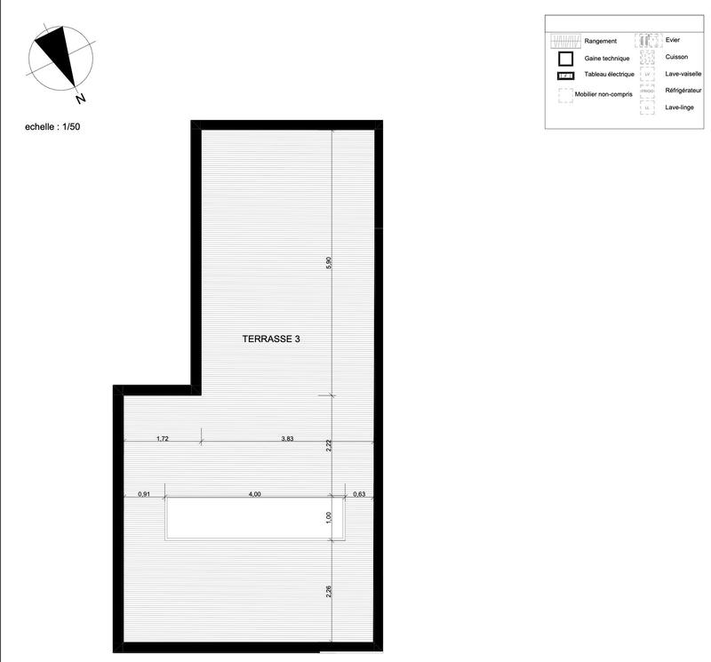 Appartement - 88 m² - 4 pièces