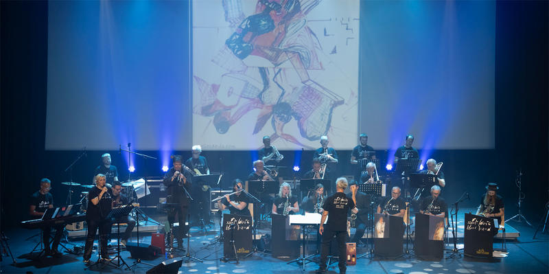 Concert - Manu sings the blues