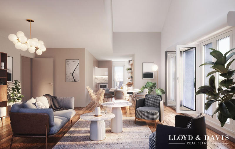 Appartement - 70 m² - 3 pièces