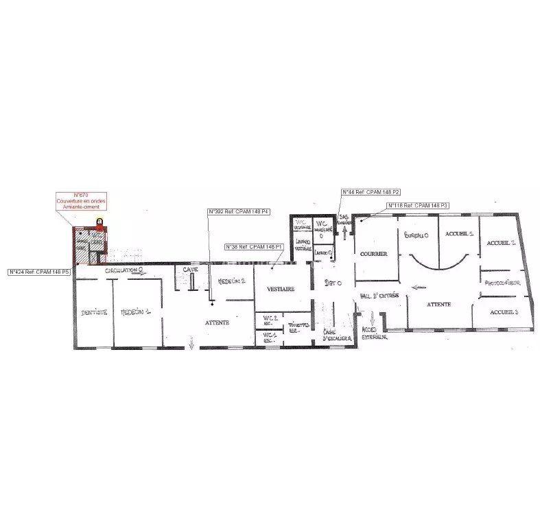 Immeuble - 875 m² - 18 pièces