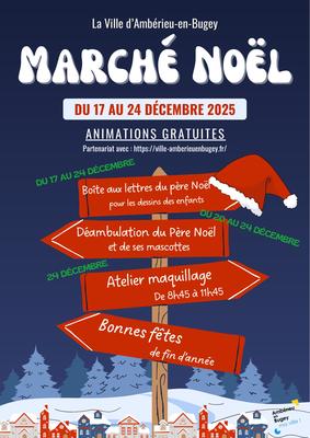 Noël s'invite sur les marchés d'Ambérieu-en-Bugey