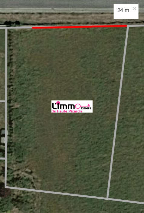 Terrain constructible - 931 m²