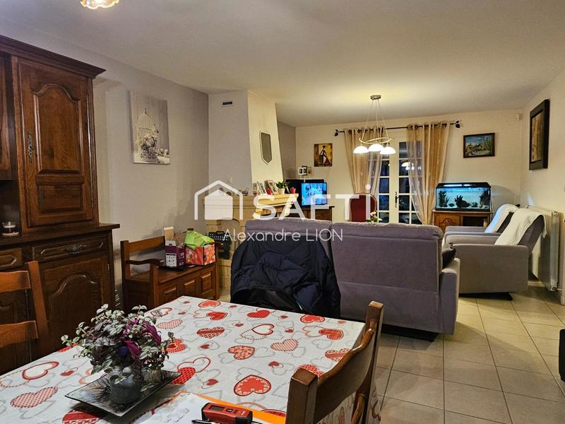 Maison - 125 m² - 7 pièces