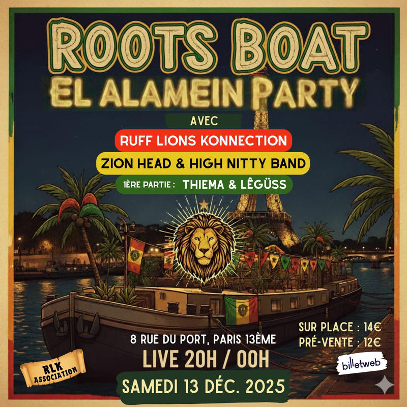 Roots Boat Party