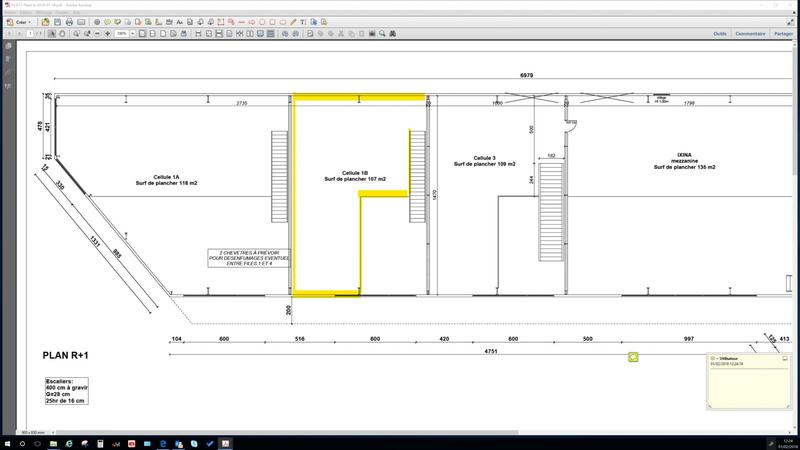 Local commercial - 257 m²