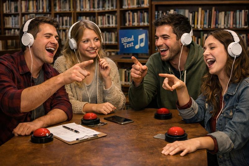 Blind test à la Bibliothèque