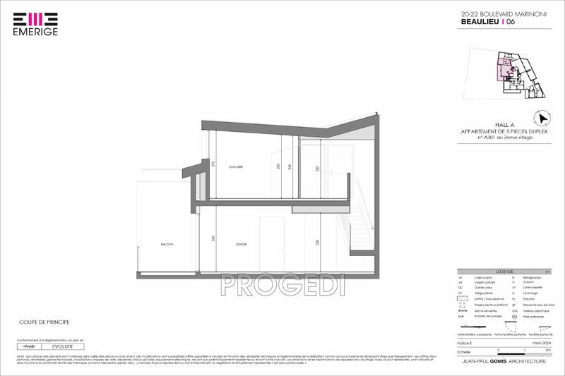 Duplex - 110 m² - 5 pièces