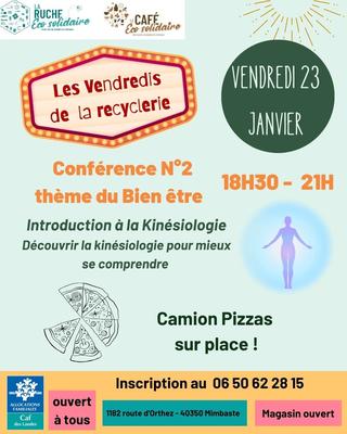 Vendredi de la Recyclerie – Introduction à la Kinésiologie