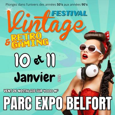 Festival Vintage &amp; Rétrogaming