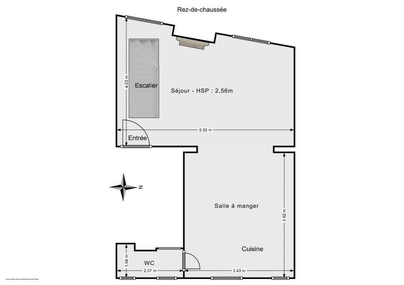Appartement - 66 m² - 3 pièces