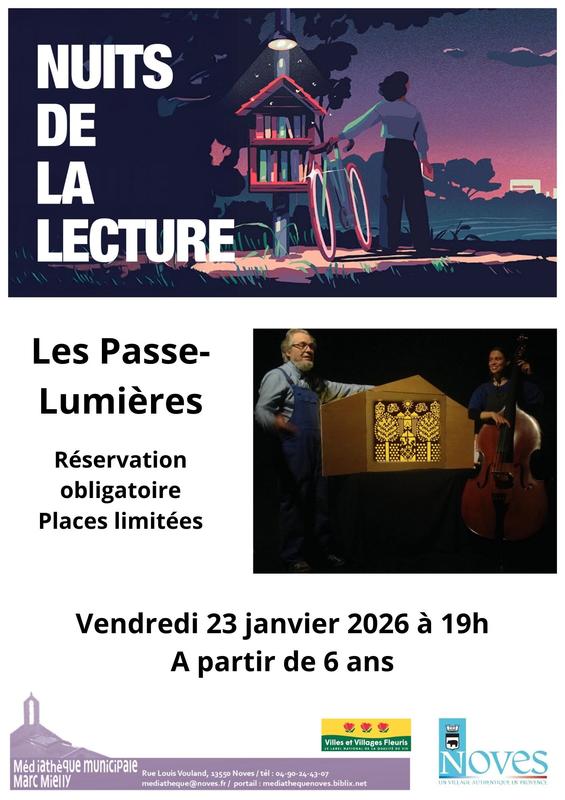 Nuits de la lecture: thème « Villes et campagnes »