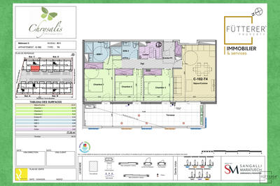 Appartement - 77 m² - 4 pièces