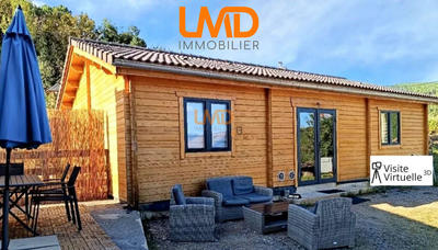 Maison de bois - 75 m² - 3 pièces