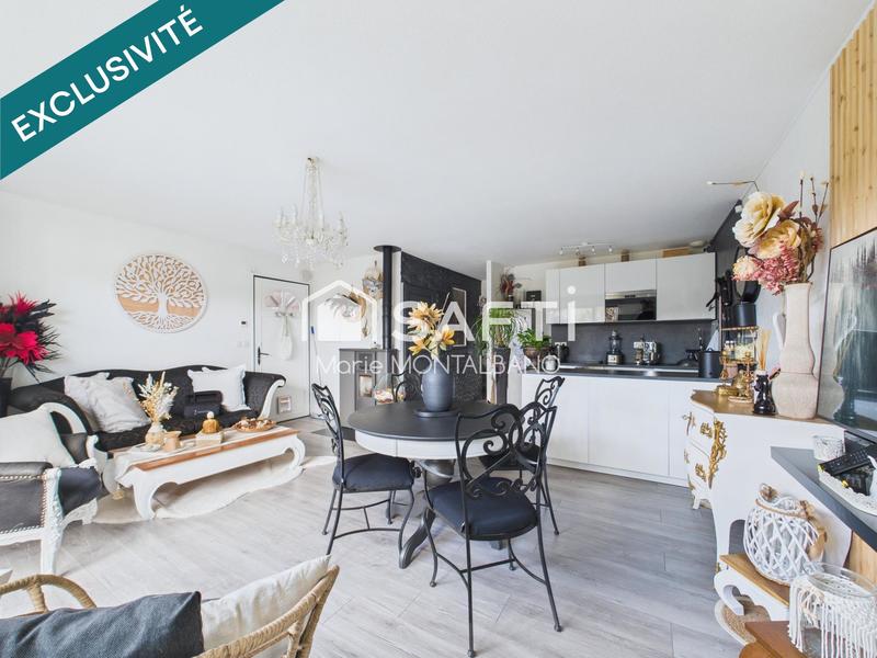 Appartement - 61 m² - 3 pièces